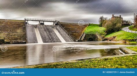 Dam, Stanley Pool, Bagnall, Staffordshire Stock Image - Image of ...