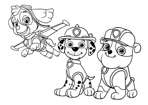 PAW Patrol - Skye Marshall and Bubble ready for action