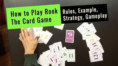 How To Play Rook, the Card Game: Rules, Example, Strategy, and Full Gameplay - YouTube