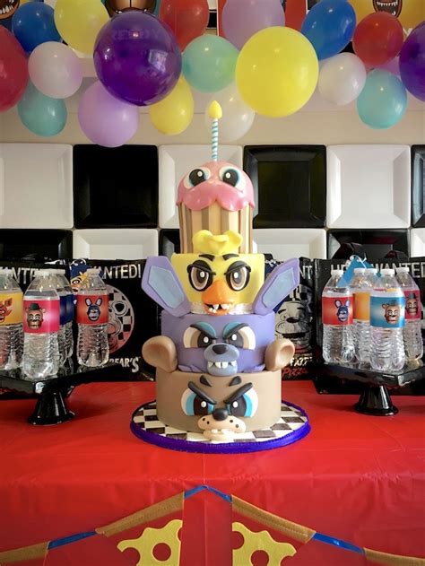 Kara's Party Ideas Five Nights At Freddy's Birthday Party | Kara's Party Ideas