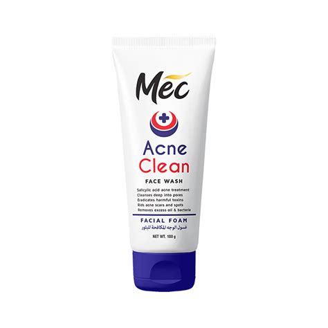 Mec Acne Clean Face Wash 100ml – ICS Brands