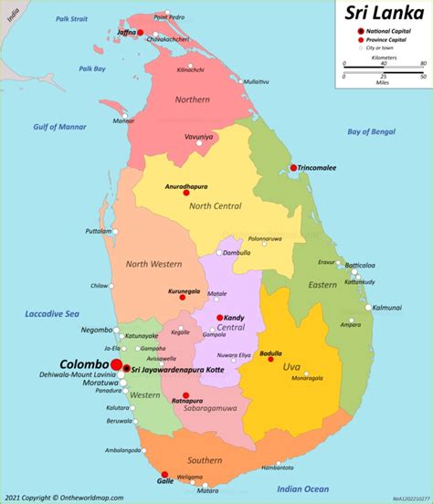 Sri Lanka Map | Maps of Democratic Socialist Republic of Sri Lanka