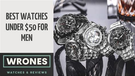 15 Best Watches Under 50 Dollars For Men - WRONEs