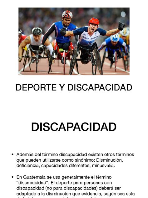 Deporte y Discapacidad | PDF