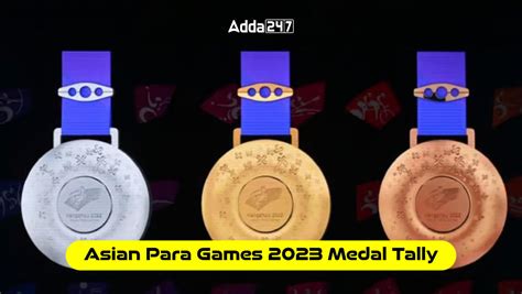 Asian Para Games 2023 Medal Tally: Know all Indian medal winners