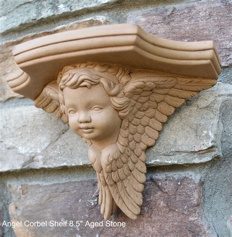 Angel Winged Child Corbel Wall Sconce 8.5 Sculpture - Etsy UK