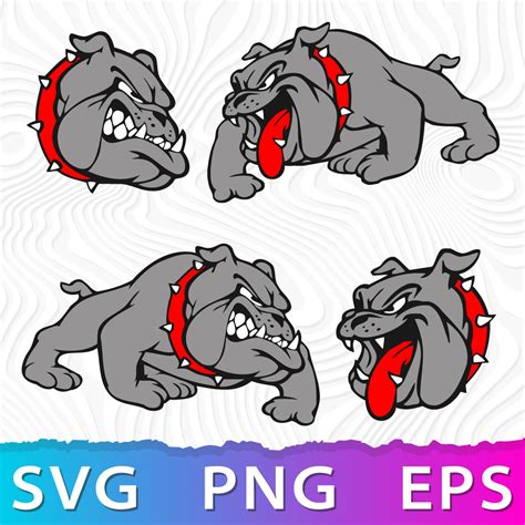 English Bulldog SVG, Bulldog Logo, Bulldog PNG, Bulldog Embl - Inspire Uplift