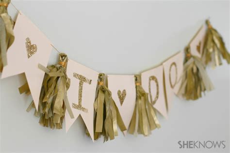 DIY wedding banner – SheKnows