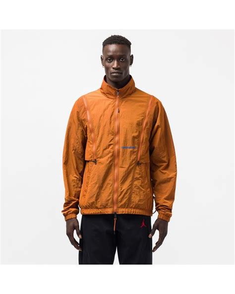 Nike Synthetic 23 Engineered Woven Jacket in Burnt Orange (Orange) for Men - Lyst