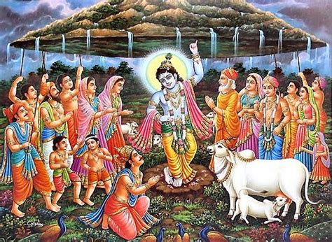 APP MITHI STORIES: KRISHNA LIFTING GOVARDHAN - STORY