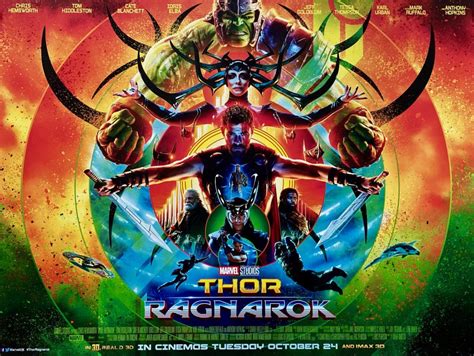 THOR: Ragnarok Movie Poster - Super Hero - Marvel - Loki - Hulk