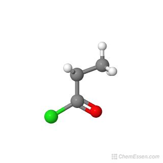 Propionyl chloride Structure - C3H5ClO - Over 100 million chemical compounds | CCDDS