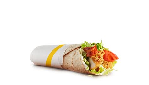 Chicken & Bacon Signature McWrap with Crispy Chicken - Simply Delivery