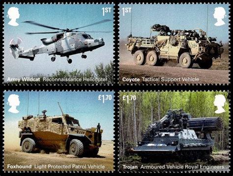 2021 British Army Vehicles (Not In SG Cat.)