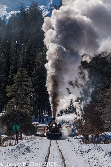 Durango & Silverton winter train 1-22-2016,'. | Steam trains, Train ...