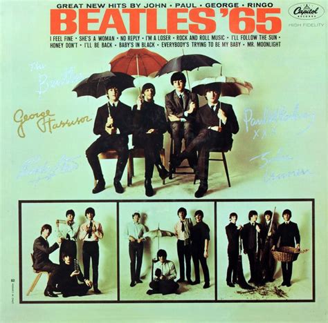 the beatles 1960s album covers autographs what-about-the-beatles ... | Beatles album covers ...