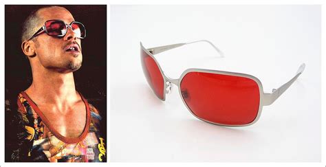 Tyler Durden Sunglasses Fight Club Movie Costume Brad Pitt Glasses ...