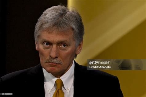 Kremlin spokesman Dmitry Peskov moderates Russian President Vladimir ...