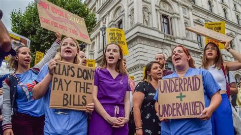 UK sees largest nursing strike in NHS history