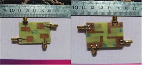 Fabricated prototype of the proposed MIMO antenna | Download Scientific Diagram