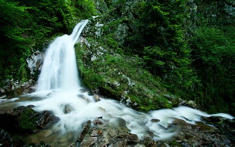 Time lapse photo of waterfalls, nature, landscape, waterfall HD wallpaper | Wallpaper Flare