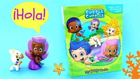 BUBBLE GUPPIES Diverti-Libros• Nickelodeon Bubble Guppies My Busy Books Juguetes de Bubble ...