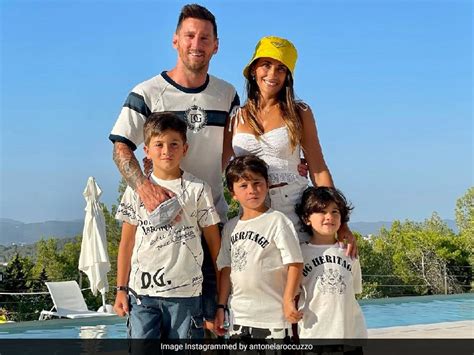 Watch: Lionel Messi Show No Mercy To His Sons In Backyard Football, Wife Says "Let The Kids Win ...