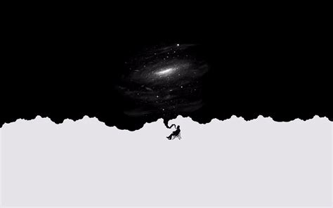 minimalism, Artwork, Space, Galaxy, Smoking, Clouds Wallpapers HD ...