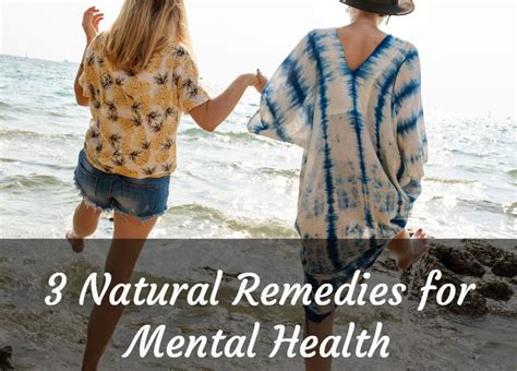 Natural Remedies for Mental Health - You Lose to Win