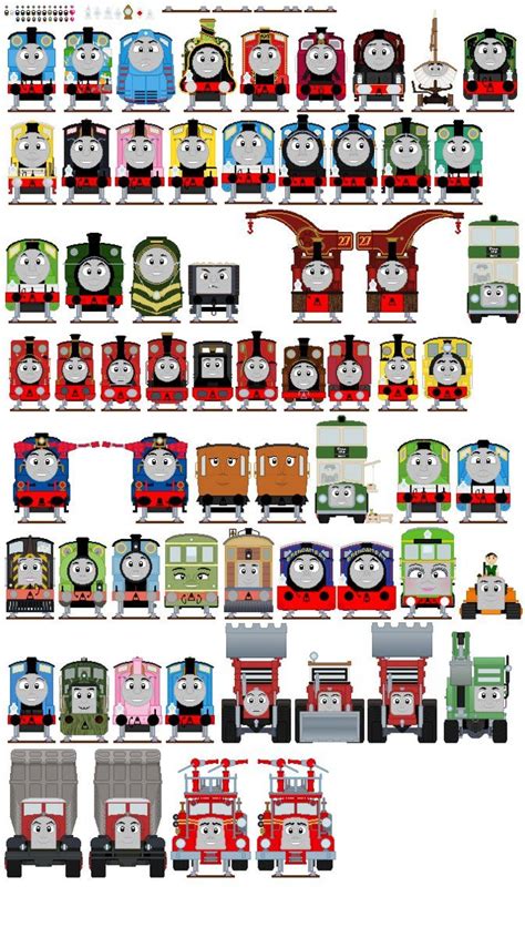 Names Of All Thomas The Tank Engine Trains