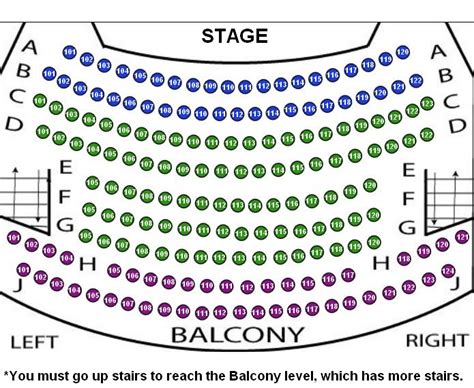 neptune theater seating chart