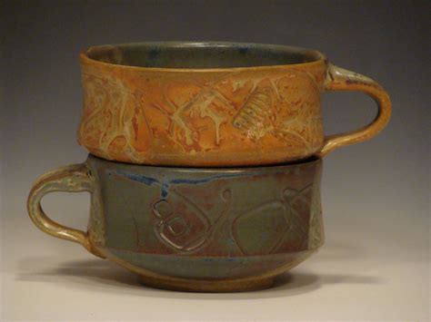 Ceramic Soup Mug Set-2020. $38.00, via Etsy. | Soup mugs, Mugs set, Handmade ceramics
