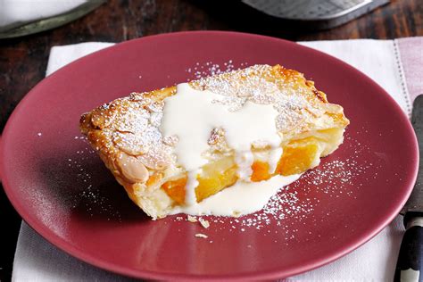 Apricot and custard Danish