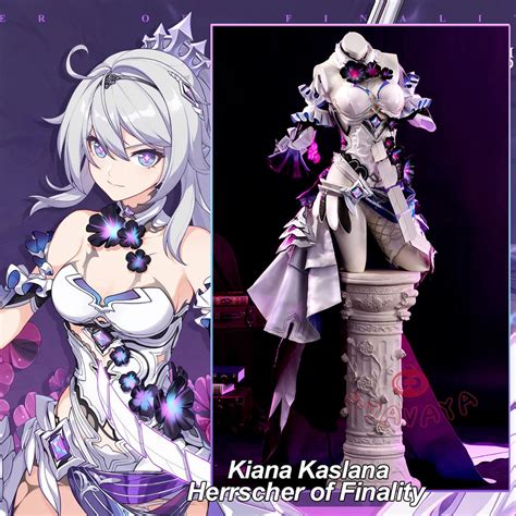 Gvavaya Game Cosplay Honkai Impact 3rd Kiana Kaslana Herrscher of Fina