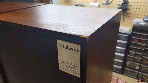 Vintage Klipsch Heresy II Speakers (Pair) Photo #1346605 - Canuck Audio ...