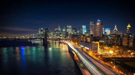 Incrível vista da cidade a noite. #city #nigth #4k #cidade #noite #wallpaper 4k Wallpaper ...