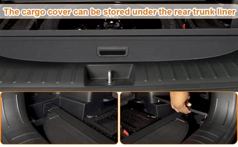 Amazon.com: BIGACOVER Cargo Cover for Hyundai Tucson 2022 2023 ...