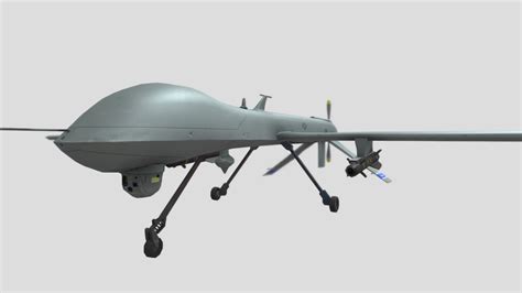 Predator UAV Drone Model FBX Format | lupon.gov.ph