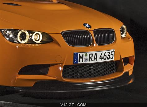 BMW M3 GTS - orange - détail, face avant / BMW / Photos GT / Les plus belles photos de GT et de ...