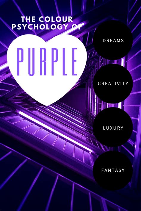 The colour theory and psychology of the colour purple. Dreams and fantasy. Magic and s… | Color ...