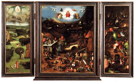 Last Judgment Triptych by BOSCH, Hieronymus