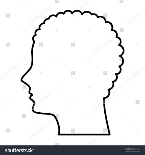 Male Profile Silhouette Icon Stock Vector (Royalty Free) 590113745 | Shutterstock