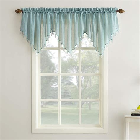 Best lace swag living room valance - Your House