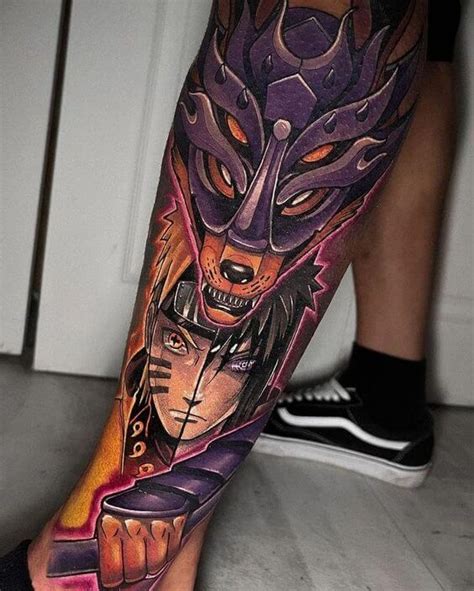 Details more than 87 anime leg tattoo ideas latest - in.coedo.com.vn