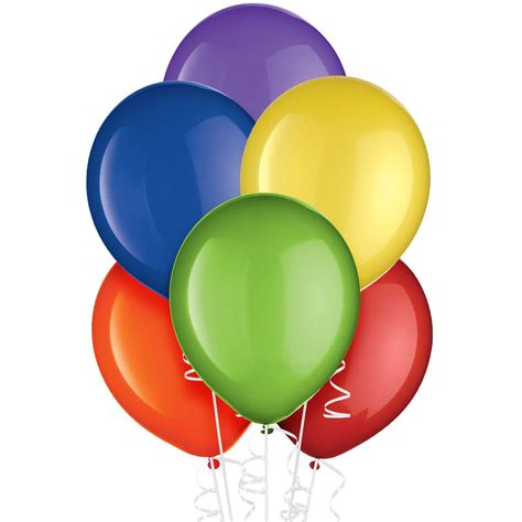 15ct, 12in, Assorted Color Balloons | Party City