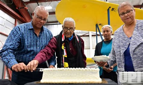 Photo: Tuskegee Airman Col. Charles McGee celebrates 100th birthday ...