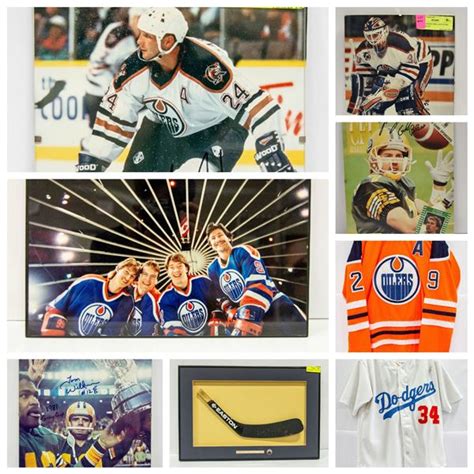 FEATURED SIGNED SPORTS MEMORABILIA AND JERSEYS