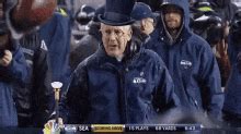 Pete Carroll Chewing Gum GIFs | Tenor