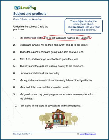 5th Grade Grammar Worksheets Comprehension Reading Christmas India ...