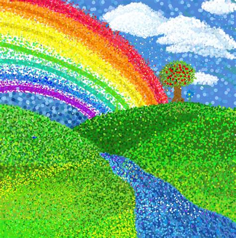 Pointillism is now possible, thanks to Adobe Ideas and an iPad. This artwork has been in ...